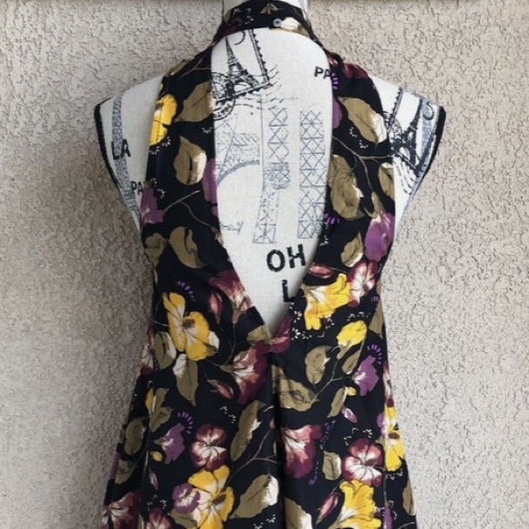 ♥️… Intimately Free People High Neck Floral Swing Dress - Picture 4 of 4